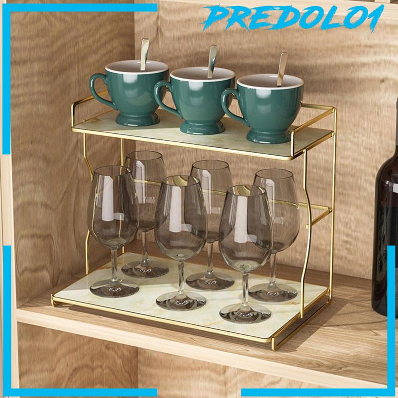 [Predolo1] Meja Kamar Mandi 2tingkat Organizer Vanity Tray Home Decor Nampan Saji