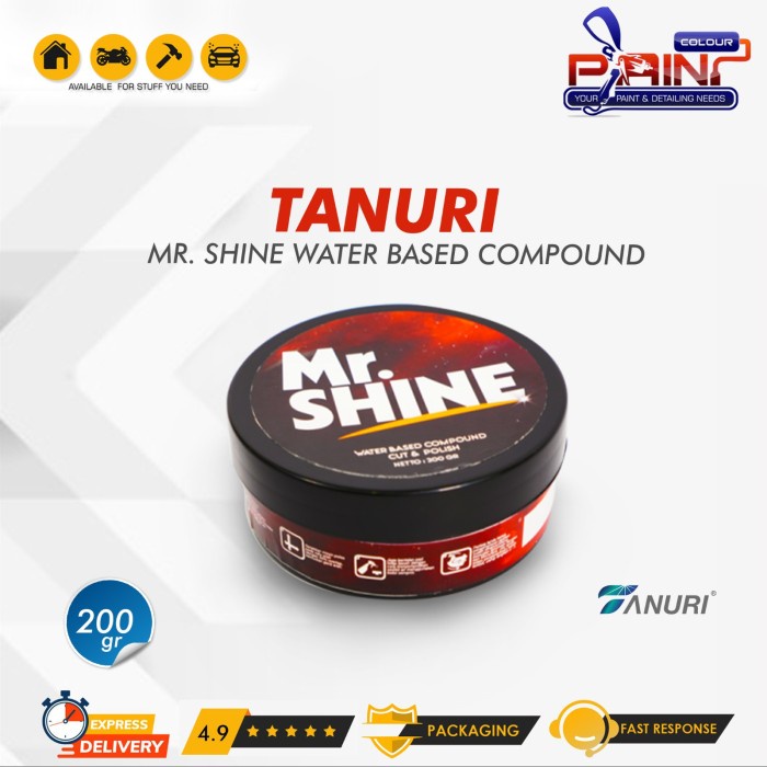 Kompon Tanuri MR Shine - Compound Water Based 200gr