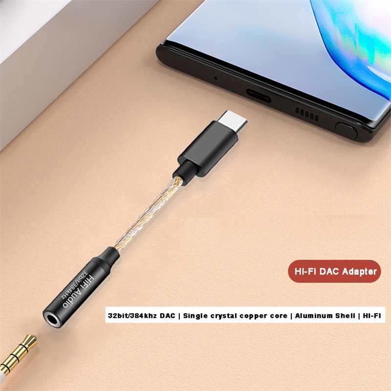 XIAOMI Cx Pro CX31993 HIFI DAC Earphone Amp USB Tipe C Untuk 3.5mm Headphone Jack Audio adapter Digital Decoder Untuk Android Xiaomi13