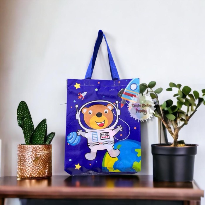 Tas Souvenir Ulang Tahun Anak /Goodie Bag / Tas Ulang Tahun Astronot M