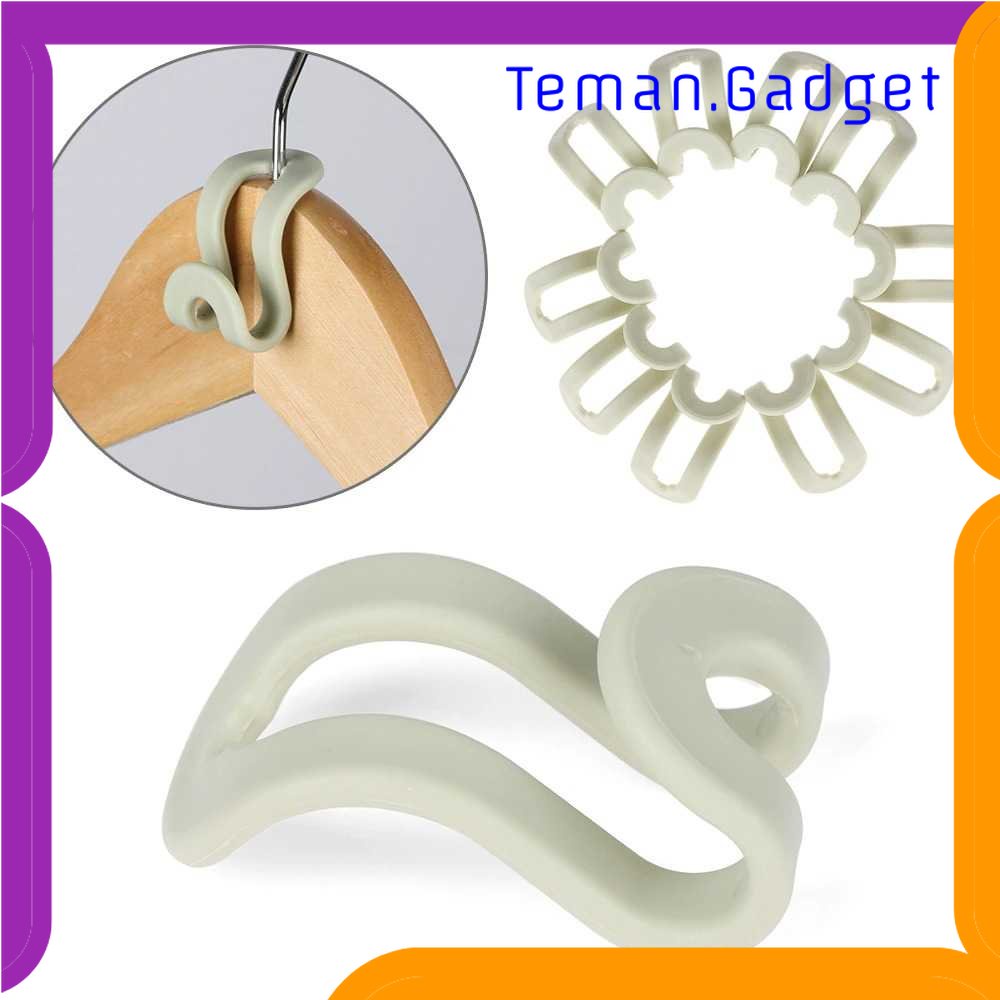 TG - ART Alloet Gantungan Baju Mini Antislip Easy Hook - M16