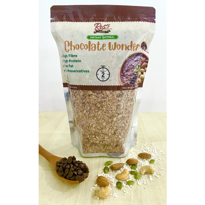

[Ready Stock] Instant Oatmeal Chocolate Wonder 450 gr