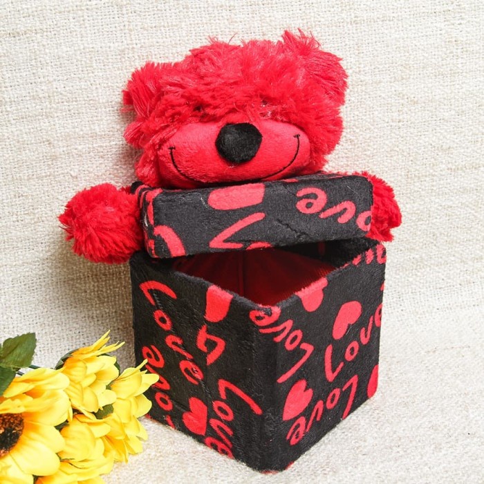 

⭐BISA COD⭐ KOTAK KADO GIFT BOX TEDDY BEAR LOVE VALENTINE PREMIUM QUALITY
