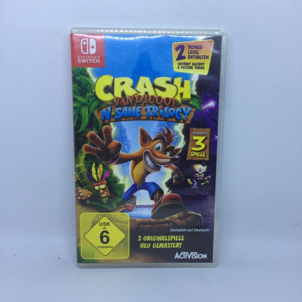 Nintendo Switch Crash Bandicoot N Sane Trilogy