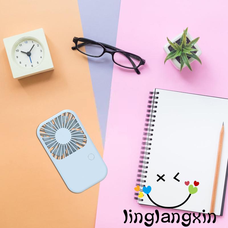 Llx-kipas Angin USB Personal Portable Kecepatan Dapat Disesuaikan Hening