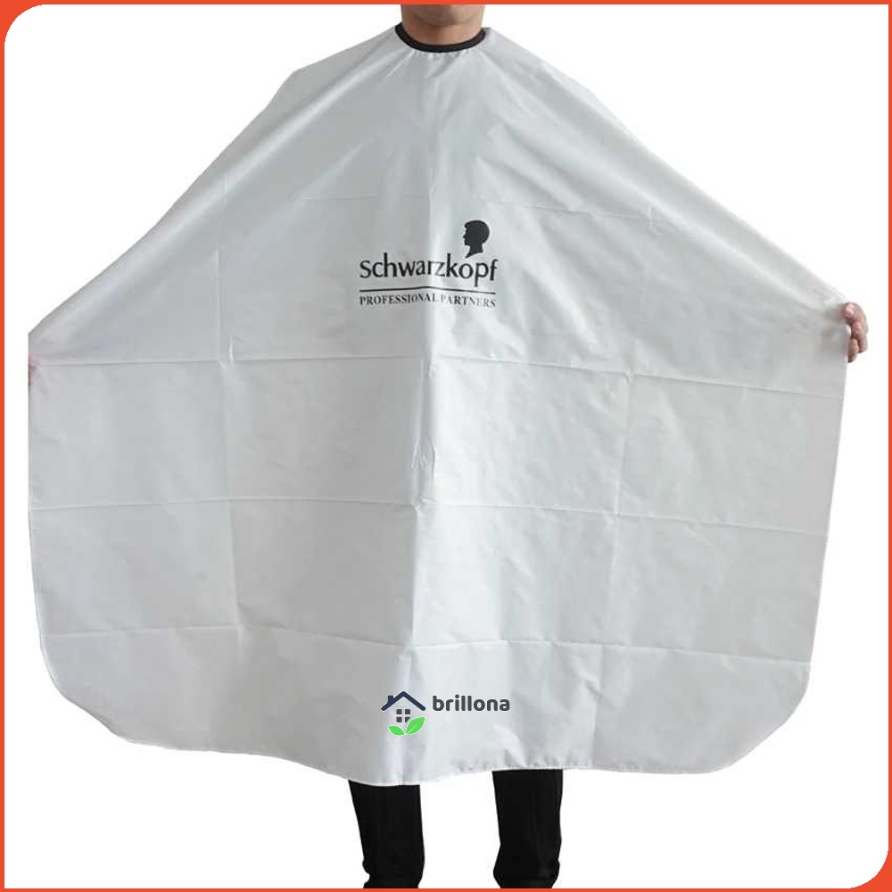 SCHWARZKOPF Jubah Apron Kip Pangkas Rambut Salon Barbershop Cape - B03