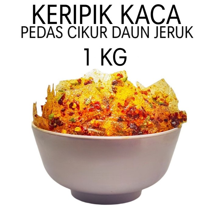 

Terlaris ✨ -KERIPIK BELING/KACA 1 KG BUMBU ALAMI - ORIGINAL- 2.2.23