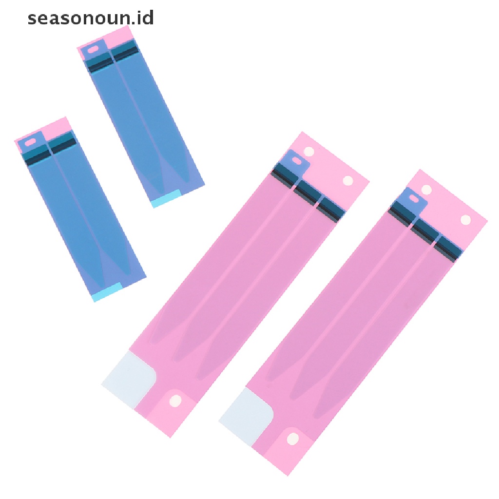 Seasonoun 10pcs Stiker Perekat Universal Mudah Ditarik Strip Tape Tanpa Jejak  .