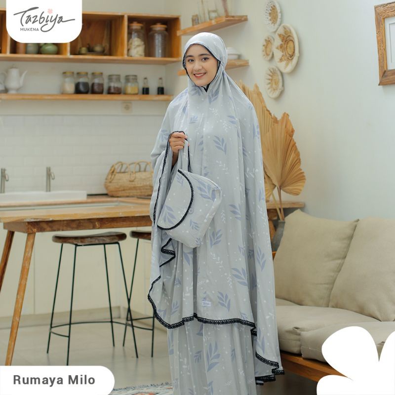 Mukena Tazbiya Allover Rumaya Series Allsize