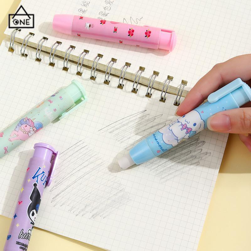 COD❤️Eraser Cartoon Press Pen Modeling Koreksi Karet Alat Tulis Sekolah-A.one