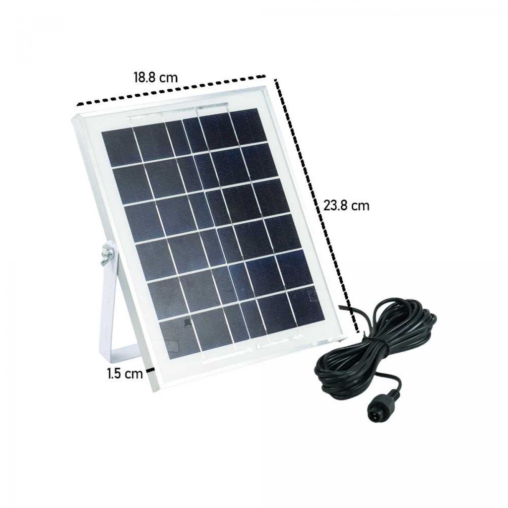 Lampu Solar Dinding Penerangan Outdoor 128 LED Waterproof Cool White