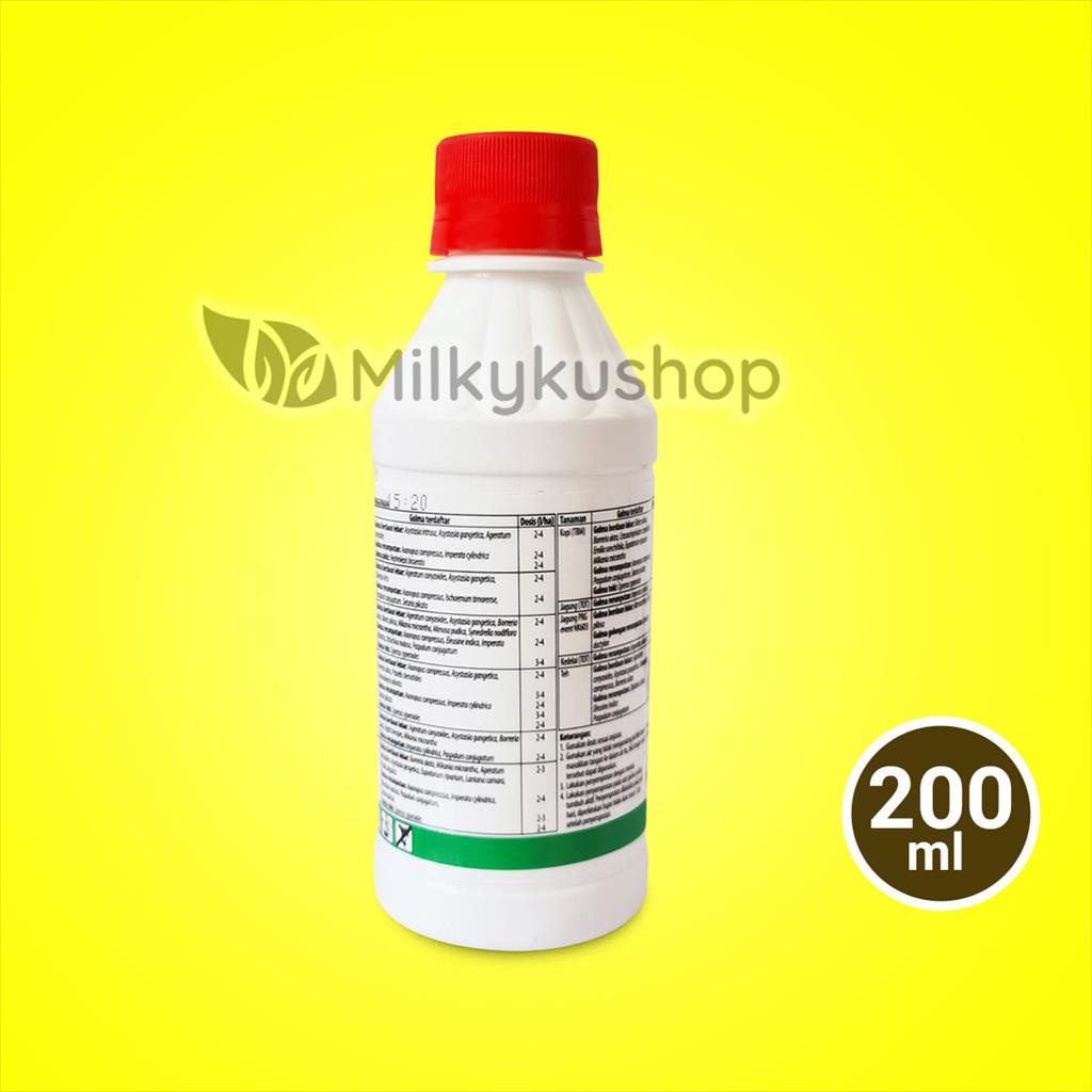 ROUNDUP 486SL HERBISIDA OBAT PEMBASMI RUMPUT LIAR &amp; GULMA 200 ML