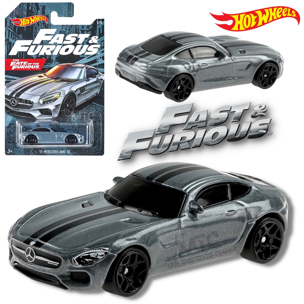 Hot Wheels 15 Mercedes AMG GT Fast And Furious