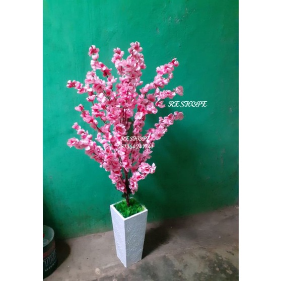 BUNGA plastik/bunga ARTIFICIAL HIAS/ Sakura Besar 1 Tangkai jumbo