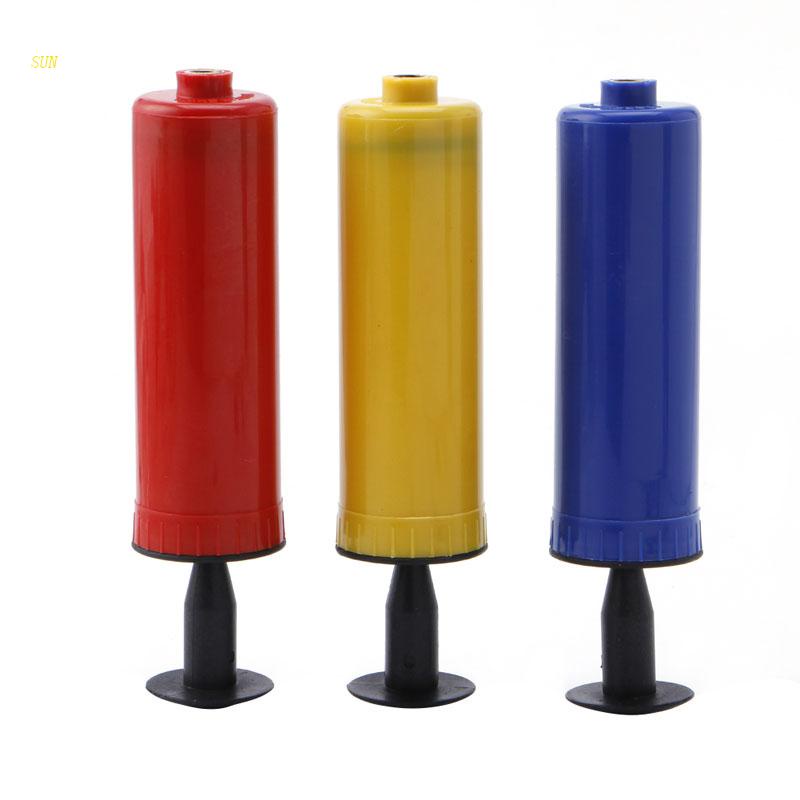 Matahari 1pc Portabel Olahraga Tangan Tiup Inflator Sepak Bola Basket