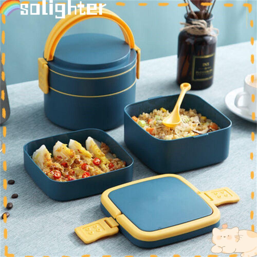 SOLIGHTER Warmer Food Container Portable Kids Adult School Lunch Package