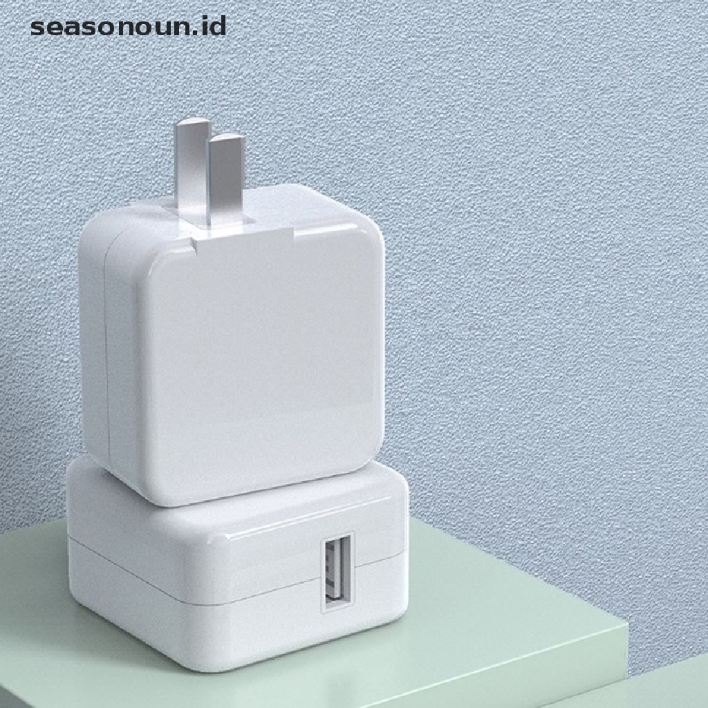 Seasonoun Ultra Fast Flash Charging Colokan Charger Pengisian Cepat Untuk Vivo 9V 2A USB Charger Quick Charge Charger Adapter.