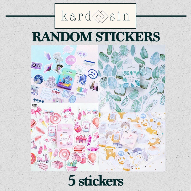 

Promo Ramadhan RANDOM STICKERS STICKER STIKER FREE GIFT AESTHETIC RUSTIC VINTAGE FLOWER BUNGA LUCU KECIL ECERAN