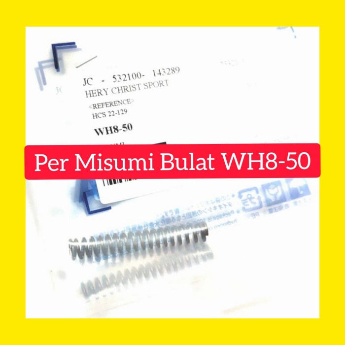 NEW SALE  PROMO Per Misumi Bulat WH od8 50mm - Per Pcp - Per Valve Pcp - Misumi Ori TERLARIS