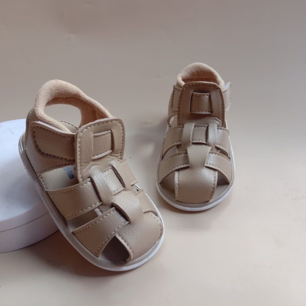 Sepatu Sandal anak bunyi laki laki usia 1th casual keren - ssanyam