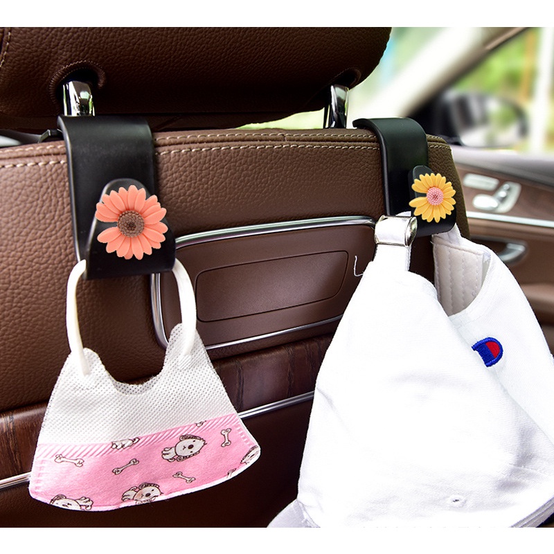 Car Hyunya Daisy back hook, Pengait Belakang Daisy Lucu Kartun Mobil