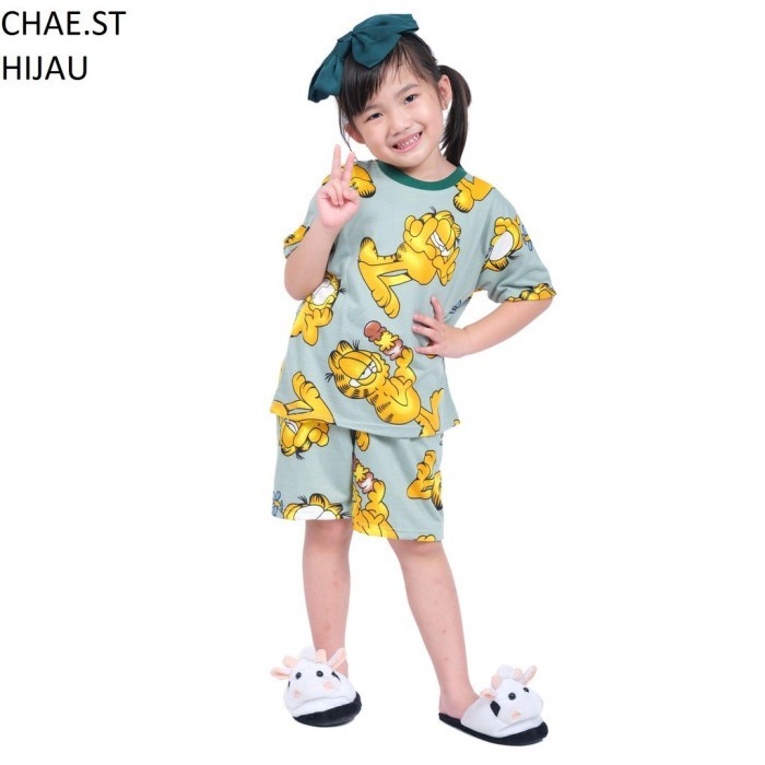 Baju Anak Perempuan Laki Laki Set Setelan Kaos Cewek Cowok Umur 1 2 3 4 5 7 8 9 Tahun Kado Fashion S