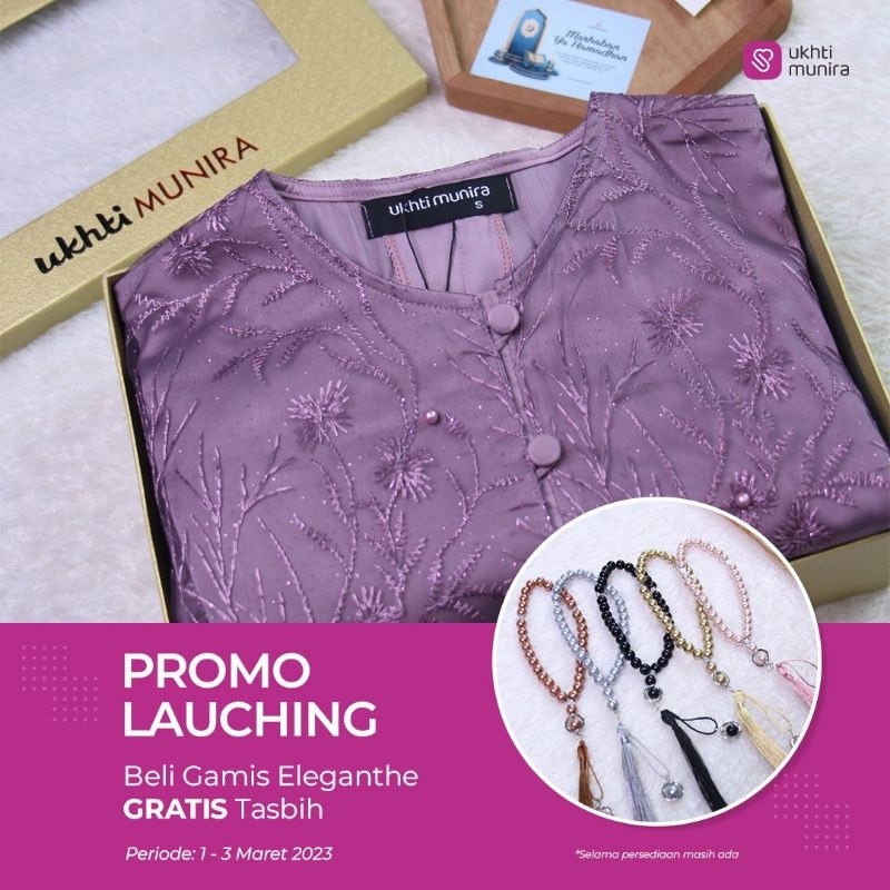 GAMIS ELEGANTHE UKHTI MUNIRA ORIGINAL