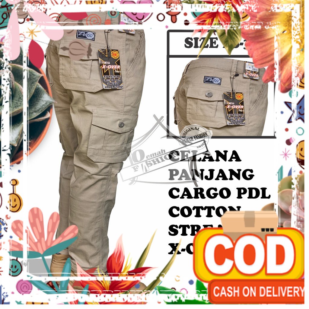 CELANA PANJANG CARGO KEMPOL PDL STREATCH X-OVER / melar