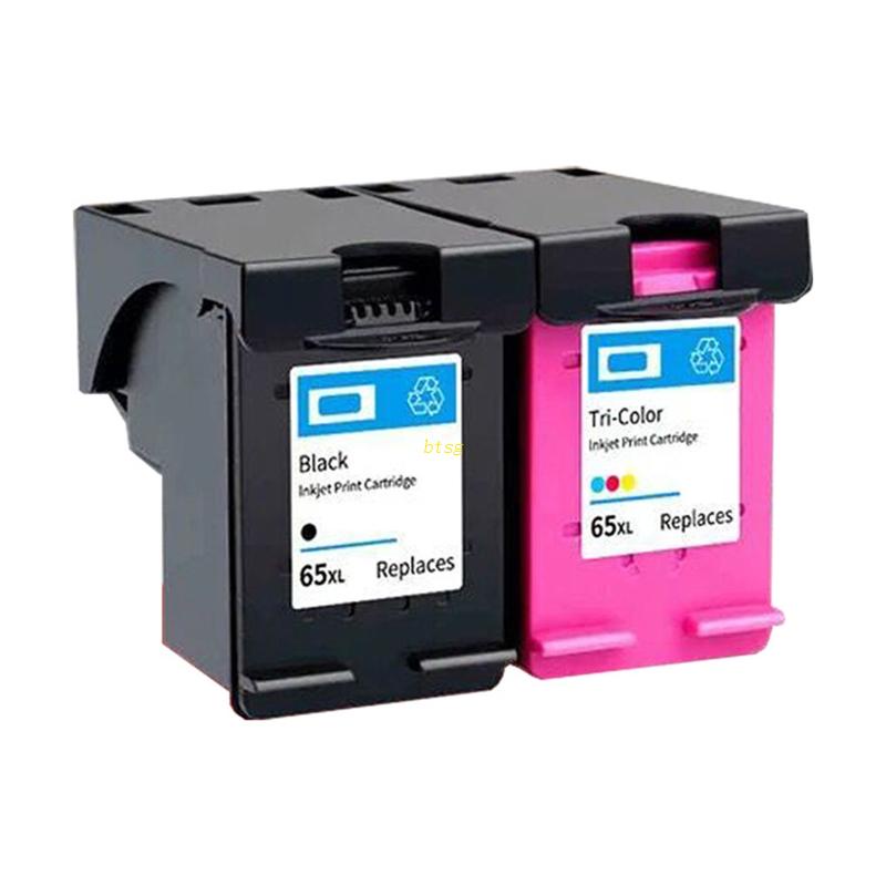 Kartrid Tinta btsg 65XL Pengganti Kartrid Tinta HP65 Untuk HPEnvy 5010 5020 5030