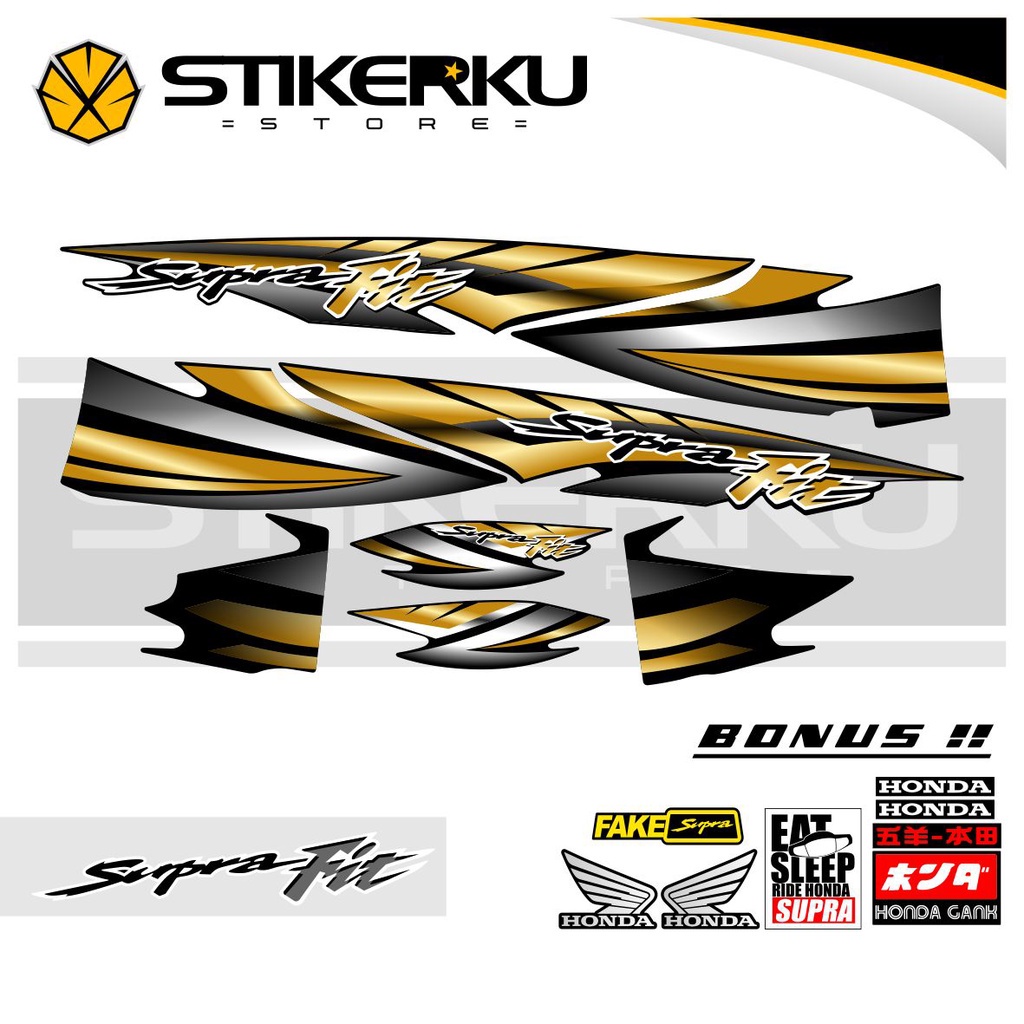 STRIPING / STICKER SUPRA FIT LAMA / 2003-2006 / STIKER SUPRA