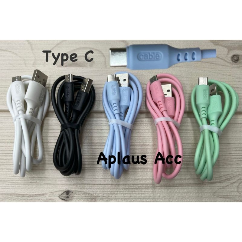 Kabel USB Data Macaron Type C Fast Charging Kualitas Bagus [ BES SELLER ]