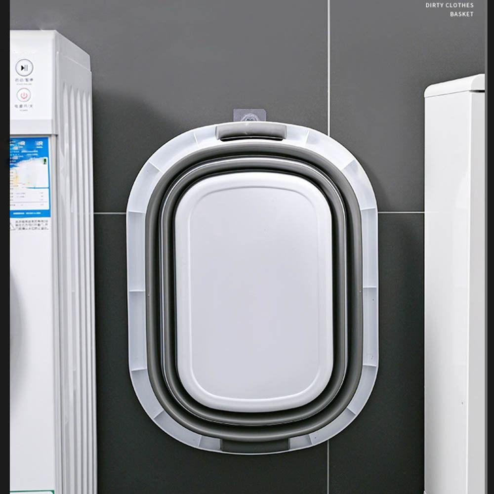 Popular Ember Lipat Travel Foldable Hemat Ruang Kamar Mandi Cuci Baju Bin Rumah Penyimpanan