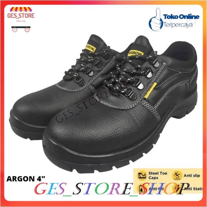 Sepatu Safety Krisbow ARGON 4" || Safety Shoes Krisbow ARGON 4" || Sepatu Safety Krisbow ARGON Pengganti Arrow 4"