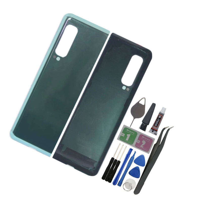 Zzz For Z Fold F900 Glass Back Battery Cover Penutup Rumah Pintu Belakang Panel-Case