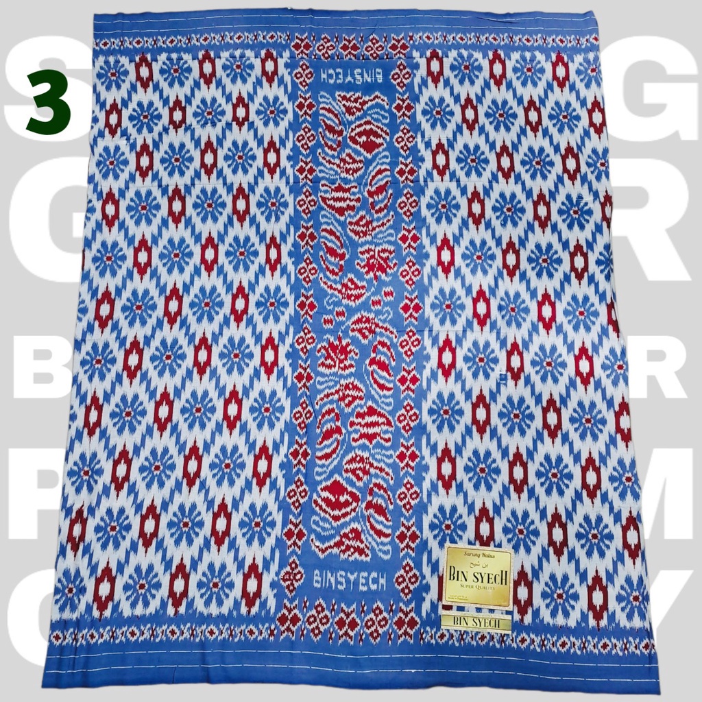 Sarung Goyor Tenun / Sarung Rayon Super / Sarung Rayon Premium / Sarung Bin Syekh / Sarung Bin Syech