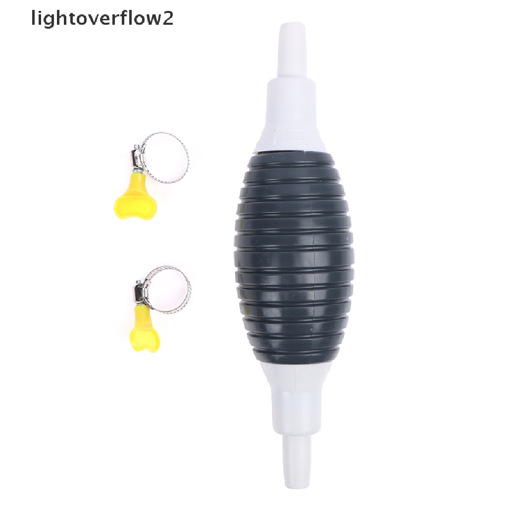 [lightoverflow2] Universal Untuk Pompa Bahan Bakar Motor Mobil Pendorong Tangan Pipa Hisap Cairan Transf [ID]