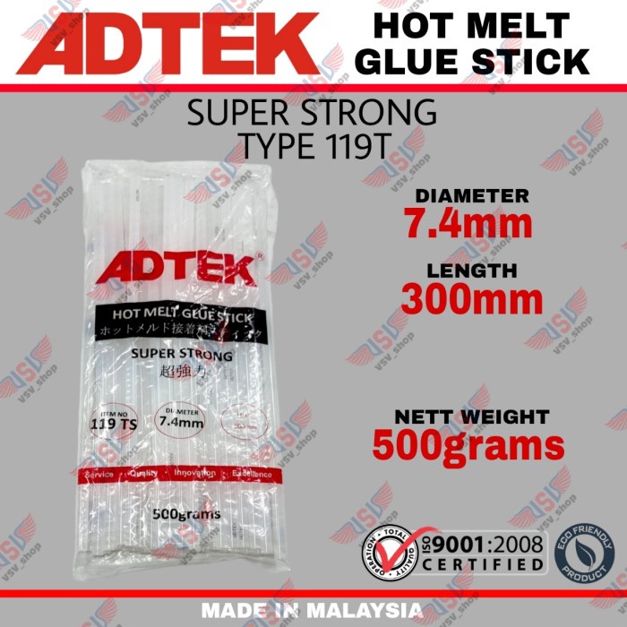 

Isi glue stick kecil Lem bakar 7.4mm Adtek