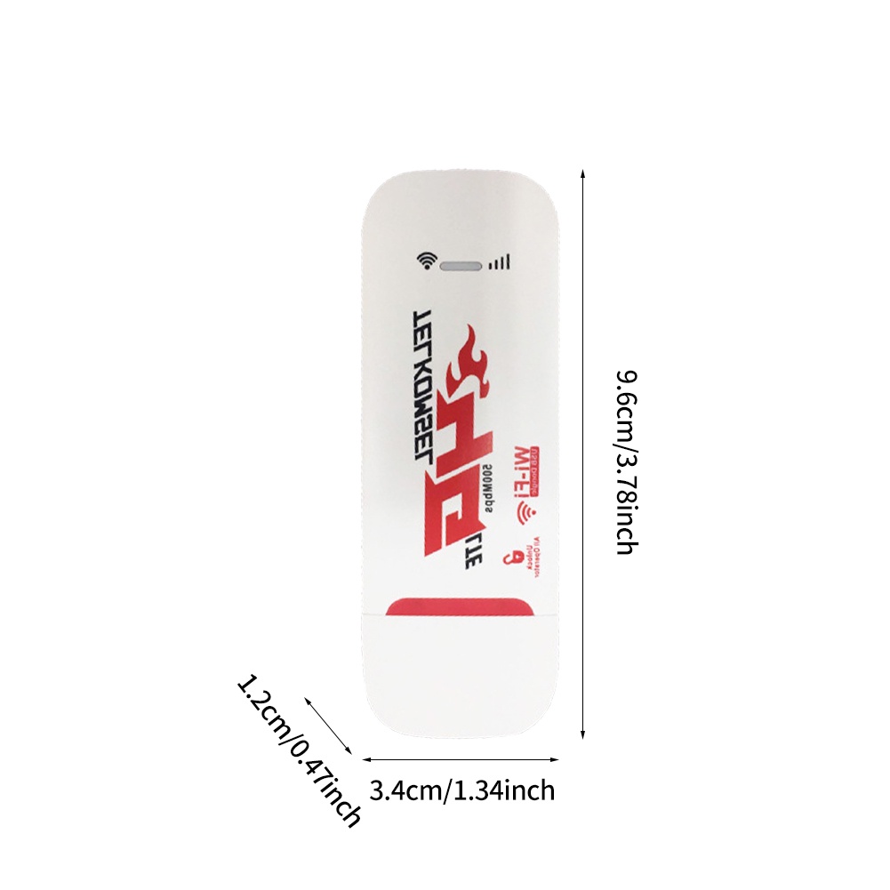 Practical Portable High Speed Home Office For PC Laptop Network Adapter 4G LTE Wifi Router USB Modem