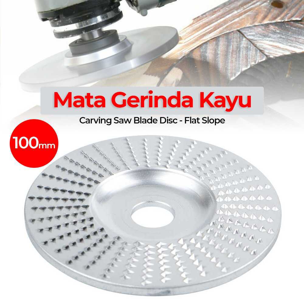 (BISA COD) FTIHSHP LOU Mata Gerinda Kayu Carving Saw Blade Disc 100mm - L47365