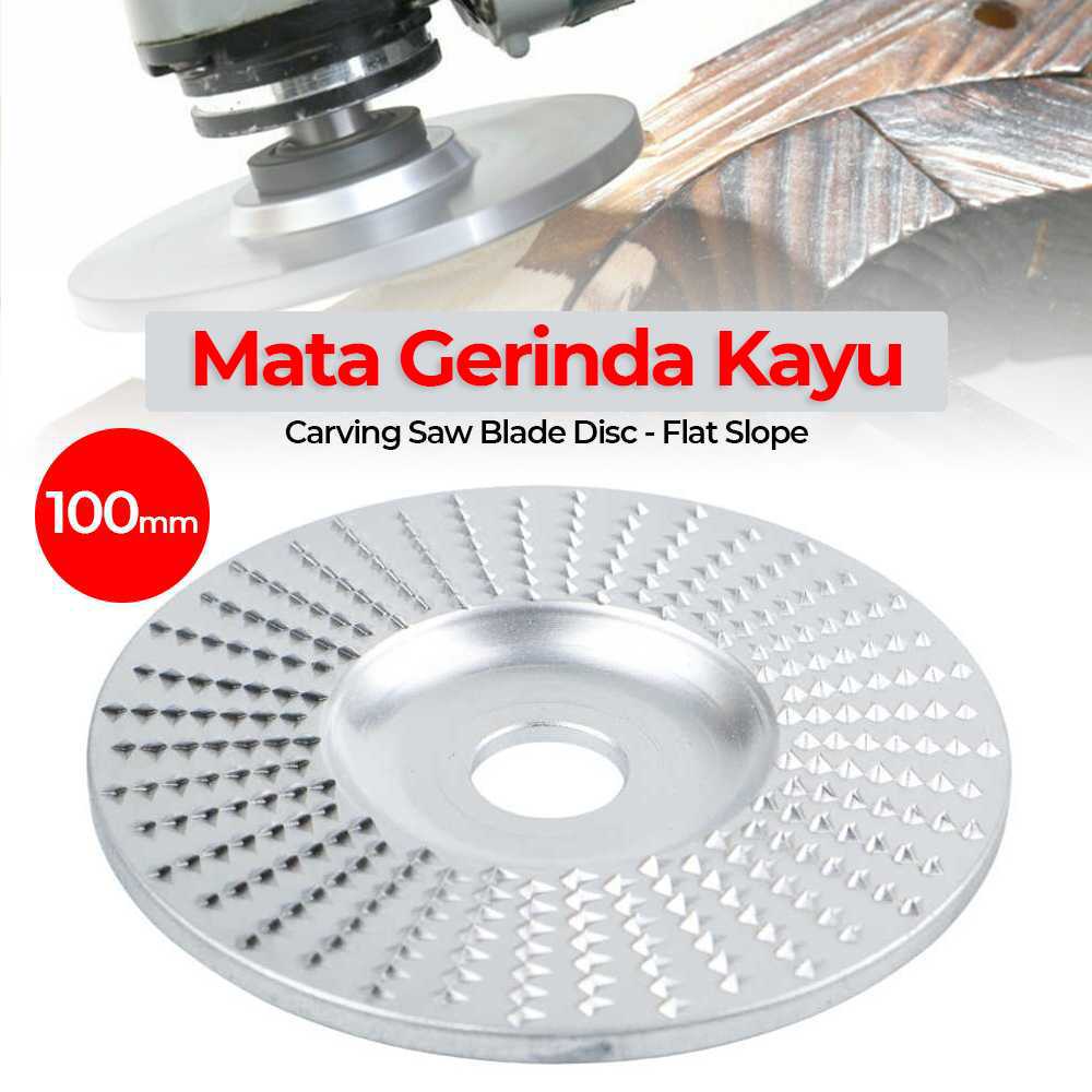 (BISA COD) FTIHSHP LOU Mata Gerinda Kayu Carving Saw Blade Disc 100mm - L47365