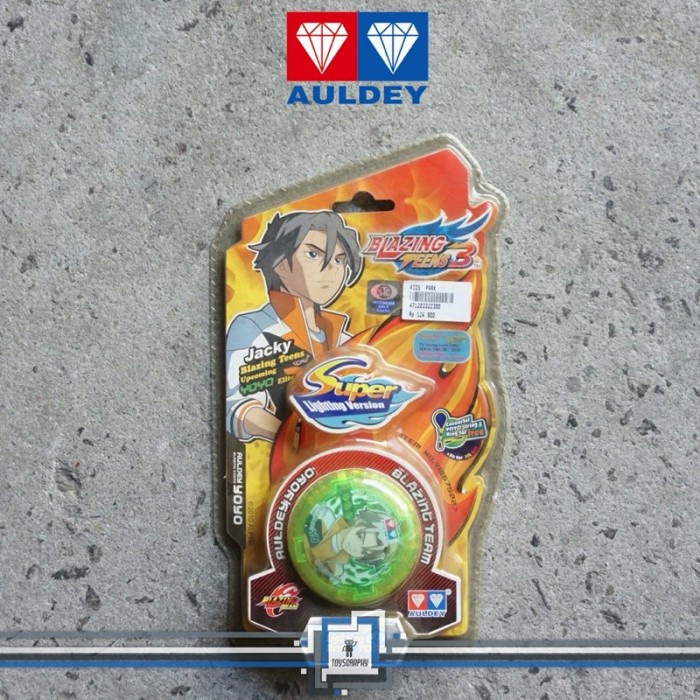 Yoyo Auldey Blazing Teens 3 Super Lighting Version Mainan Yoyo