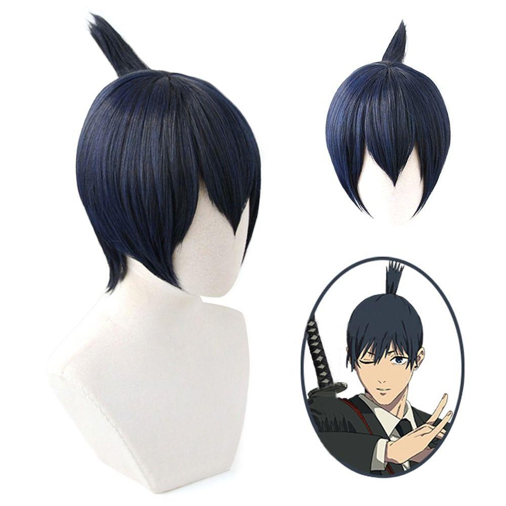 R-FLOWER Wig Rambut Hot Sale Hayakawa Aki Chainsaw Man Simulasi Cos