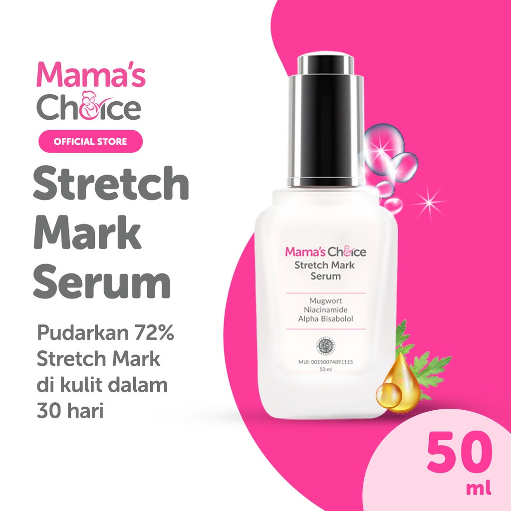 Stretch Mark Serum Mama's Choice (Inovasi Terbaru dari Strechmark Cream Mama's Choice)
