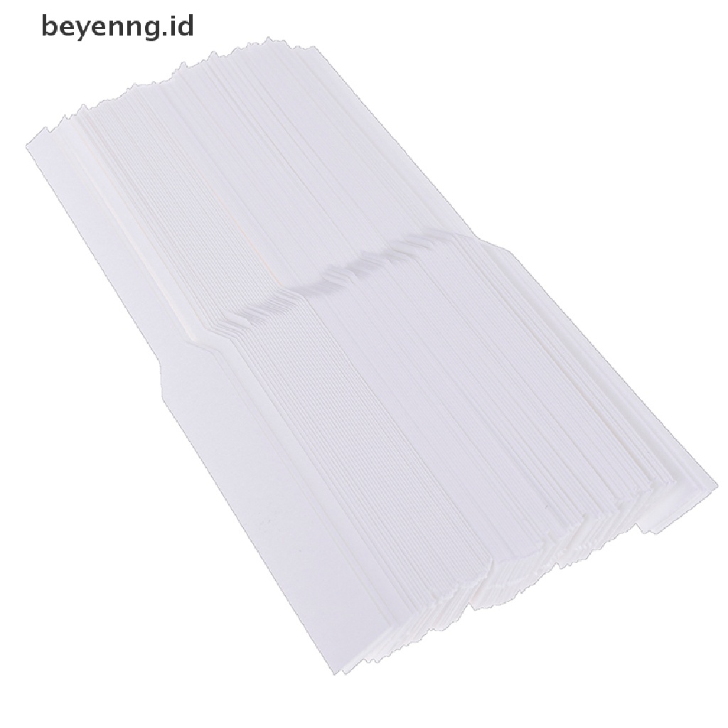 Beyen 100pcs 130 * 12mm Fragrance s Test Kertas Strip ID