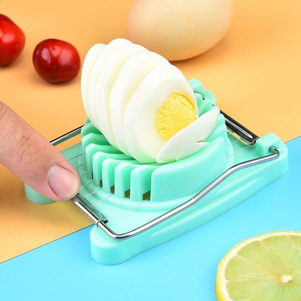 Popular Egg Slicer Multifungsi Manual Food Processors Alat Telur Dapur Chopper