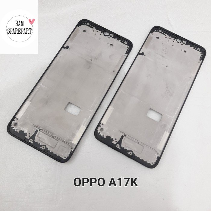 frame lcd OPPO A17K tatakan lcd OPPO A17K tulang tengah medle oppo a17k