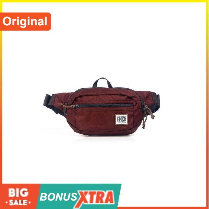 Tas Pinggang EIGER1989 GRAPNEL WAISTBAG 91000 5078 Original Bandung Bagus - Terracota