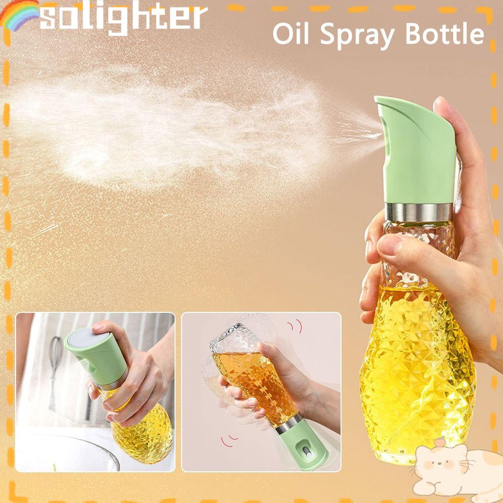 Solighter Botol Semprot Minyak High Quality Kitchen Storage Bottle Vinegar Dispenser