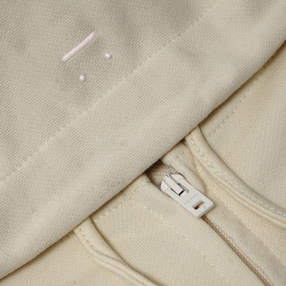 ASD Patch Zip-Up Hoodie Khaki