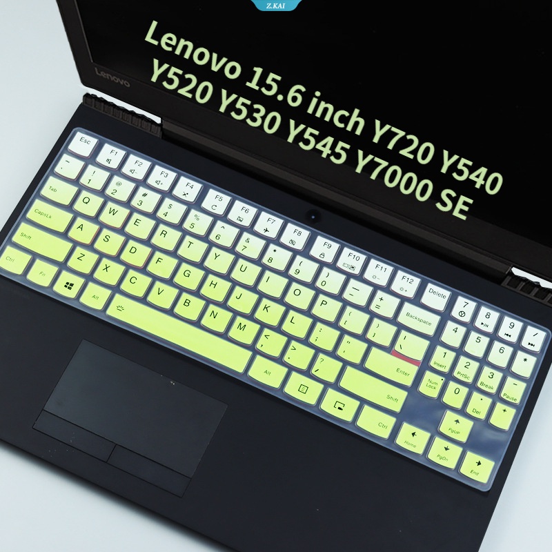 Cover Keyboard Silikon Komputer Cocok Untuk Lenovo 15.6 Inch Y720 Y540 Y520 Y530 Y5 45 Y7000 SE Film Pelindung Keyboard Berkualitas Tinggi [ZK]